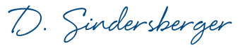 Unterschrift D Sindersberger